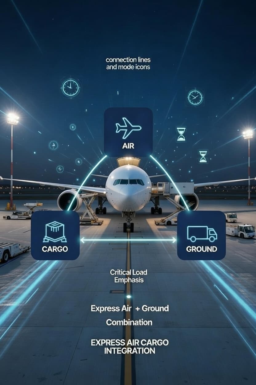 Hava kargo, terminal ve kara bağlantısı